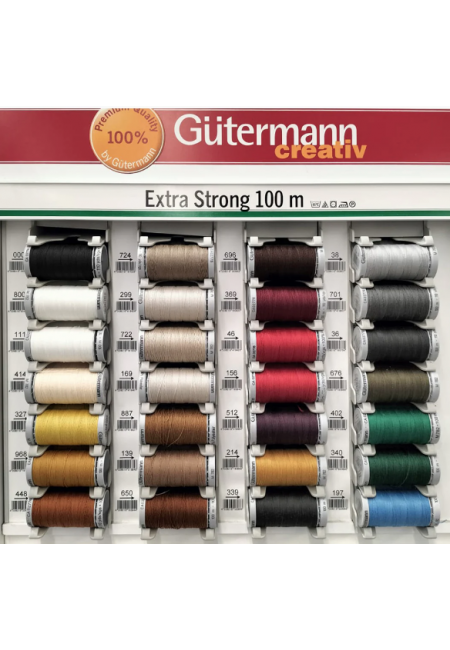 Супер-прочная нить Gutermann «Экстра Стронг» цвет в ассортименте